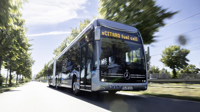 Mercedes eCitaro G fuel cell: Το πρώτο ηλεκτρικό λεωφορείο με υδρογόνο